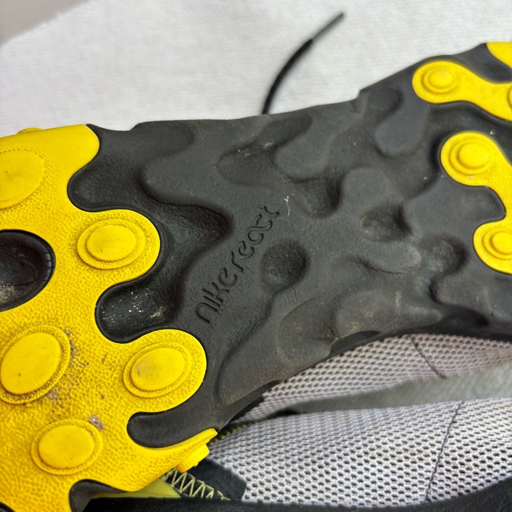 Nike React Element 55 Dynamic Yellow sneaker mens 8 - Picture 6 of 11